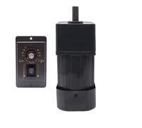 Engranaje Motorreductor monofásico de 200 W con regulador de velocidad, marco de 104 x 104 mm, control de velocidad, 220 V CA, eje de 18 mm. eléctrico variable(40K 33RPM)