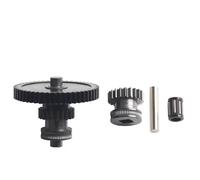 Engranaje para Neptune 4/Pro/Plus/Max Kit de engranajes de cabeza de extrusión integrada de acero con nanorrevestimiento, conjunto de engranaje integrado de eje de una pieza para impresora 3D Elegoo
