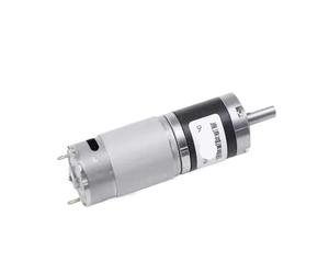 Engranaje planetario 28GP-395 motor de reducción de 12V 24V ajustable de baja velocidad 12RPM-1600RPM motor pequeño eléctrico PWM todo metal(DC 24V 25RPM)