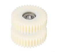 Engranaje planetario de nailon 36t con rodamiento de 8 mm para motor Bafang, componente de transmisión de bicicleta eléctrica, color blanco, 47,5 mm de diámetro, pieza de repuesto para sistema de cubo