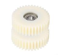 Engranaje planetario de nailon 36t con rodamiento de 8 mm para motor de accionamiento Bafang, pieza de repuesto de bicicleta eléctrica, color blanco, 47,5 mm de diámetro, componente de cubo de rueda
