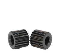 Engranaje recto 0.5M-20T/22T/24T SC45#Acero al carbono, diámetro interior de rueda: 4/5/6/6,35 mm, 1 unidad(6 mm,0.5M20T)