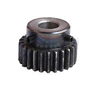 Engranaje recto de 1,5 m y 15 dientes: piñón de acero con bajo contenido de carbono de 45 mm con diámetros de orificio personalizables for aplicaciones mecánicas.