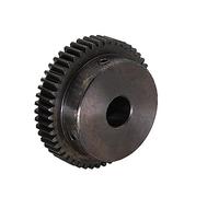 Engranaje recto de acero al carbono 45, 1 pieza, piñón de 50-58 dientes con diámetro interior de 6-15 mm for transmisión mecánica y uso industrial.(55 Teeth 12 mm)