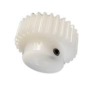 Engranaje recto de plástico de 1 módulo con 40-55 dientes for aplicaciones mecánicas - Diámetros de orificio personalizables de 15-18 mm(55 Teeth 18mm)