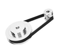 Engranaje Síncrono para Impresoras 3D, Polea Dentada de Aluminio de 20 y 60 Dientes Polea Síncrona Engranaje de Polea para Correa de Distribución Impresora 3D