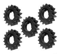 Engranajes Bendix de repuesto de 5 piezas de piñón de 16 dientes para varios modelos de cortacésped y tractor, incluye números de pieza compatibles