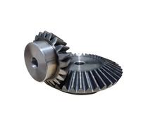 Engranajes cónicos 2 uds 1:2 engranaje cónico 2 módulo 20 dientes + 40 dientes agujero interior 12mm 90 grados conmutación engranajes de acero tornillo de engranajes de acero M5