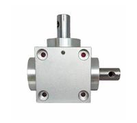 Engranajes cónicos de ángulo recto Engranaje de dirección de ángulo recto impermeable de tipo Horizontal 2000RPM conmutador de 90 grados 1,5 M 20T diámetro del eje 15MM
