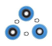 Engranajes de 36 dientes, 3 piezas de engranajes de reparación de motor de bicicleta eléctrica, dientes de nailon, planetarios, adecuados para rodamientos de motor Ba-fang, juego de engranajes