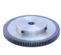 Engranajes de motor de aleación de aluminio, Engranaje recto escalonado 1M 120T, diámetro interior de 8-16 mm, acero con bajo contenido carbono 45(14mm Bore)