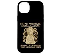 Engranajes de reloj con cita zen de Alan Watts Present Mind Now Carcasa para iPhone 14 Plus