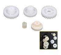 Engranajes de repuesto para rueda lateral de aspiradora robot, material plástico, diseñado para Roomba serie 600 700 800 y limpiadores robóticos compatibles (A)