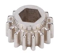 Engranajes para afinadores de guitarra, Conjunto de engranajes Open-Gear, Clavijas de montaje con bloqueo hexagonal, 9 piezas, Plata, para músicos profesionales y principiantes