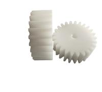 Engranajes plasticos Engranaje de motor plástico, 2 piezas 1,5 módulo 28 dientes recto 45 mm diámetro 15 espesor 4-15(4MM BORE)