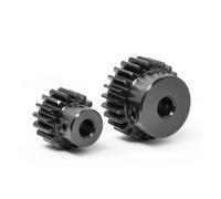 Engranajes rectos, Engranaje Recto 1.5 Módulo 37-80 dientes 45 Acero(19mm,38 Teeth)