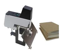 Engrapadora eléctrica, grapadora plana automática y de sillín con pedal de pie, profundidad de 100 mm, 1-9 niveles de intensidad para encuadernación eficiente de documentos