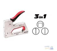 Engrapadora Maurer Manual De Metal 3 En 1 Puntos N 3-Clavos N 8-9