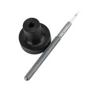 Engrasador Automático para Relojes, Herramienta de Reparación de Aleación de Engrasador Lubricante para Relojes Fácil de Usar con Bolígrafo con Pasador de Aceite, Base para (GRAY)