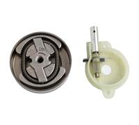 Engrasador de aceite y tambor de embrague para motosierras, compatible con 136, 137, 141, 142, 41, incluye embrague, rodamiento