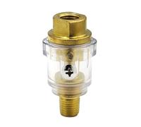 Engrasador de herramientas de aire comprimido Engrasador de niebla de 1/4 de pulgada Lubricador de aceite neumático Accesorio de herramienta de aire Lubricador neumático en línea fácil de para de