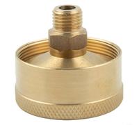 Engrasador de latón con tapa de rosca para varias aplicaciones, adecuado para motores de golpe y pérdida (M14 x 1,5 mm, 50 ml)