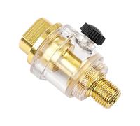 Engrasador En Línea Para Compresor De Aire - Lubricador Neumático Automático De 1/4 Pulgada, Mini Engrasador De Niebla Resistente A La Oxidación Para Herramientas Neumáticas, Ventana De Visualización