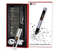 Engraving Pen - Cordless Etching Tool with Adjustable Speed, Portable Engraver Accessories for Artistic Enthusiasts, Artists, Jewelry Makers, Hobbyists, Woodworkers, Metal Glass Wood Workshop Studio