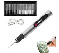 Engraving Pen For Metal - Compact Engraving Accessories - Grabado Etching Pen - Beading For Metal Glass Wood Art Creation Artists Jewelry Makers Hobbyists Woodworkers Model Builders Studio Home