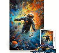 Engullido por el Universo, Rompecabezas de 1000 Piezas para Adolescentes, Juguete de lógica Fuerte, Mente Relajada, Borde Claro, Sorpresa de cumpleaños 38x26cm
