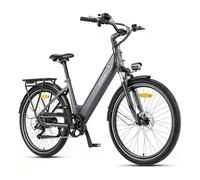ENGWE Bicicleta Electrica-con App y Batería 36V 13Ah, Sensor de Par y Freno Hidráulico, Neumáticos 27.5" x 1.75", Motor 250W y 25km/h, Autonomía hasta 120km, P275 SE (Gris)