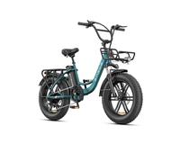ENGWE Bicicleta Electrica para Adultos, 20 * 4.0 Fat Tire Step-Through E-Bike para Mujeres - Bateria 48V 13A - 7-Velocidades - Amortiguador Dual - para Desplazamientos y Excursiones L20/L20 Boost