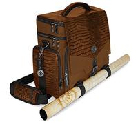 ENHANCE Bolsa de Viaje para Juegos de Mesa RPG Aventurero - Dungeons and Dragons Bolsa de Viaje para Mazmorras Masters con Almacenamiento Acolchado de Minifiguras, Cubos y Bolsas de fichas, Capacidad