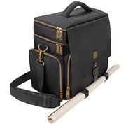 Enhance Bolsa de Viaje para Juegos de Mesa RPG Aventurero - Dungeons and Dragons Bolsa de Viaje para Mazmorras Masters con Almacenamiento Acolchado de Minifiguras, Cubos y Bolsas de fichas, Capacidad