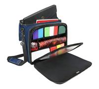 ENHANCE Bolsa para Coleccionistas de MTG, Compatible con Cajas para Mazos, Archivadores de Cartas, Mazos de Commander y Otros Accesorios de Juegos de Cartas Coleccionables - (Dragón Azul)