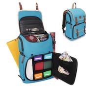 ENHANCE, Designer Edition, Mochila de cartas coleccionables de MTG (Magic) con espacio para álbum de cartas, almacenamiento de mazos TCG, soporte para tapete de juego