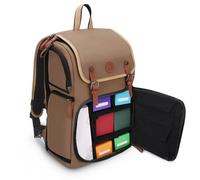 ENHANCE, Designer Edition, Mochila de cartas coleccionables de MTG (Magic) con espacio para álbum de cartas, almacenamiento de mazos TCG, soporte para tapete de juego