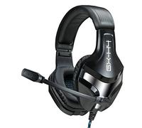 ENHANCE Infiltrate - GX-H4 Auriculares Headset Gaming con Micrófono, color negro, para Civilization VI Overwatch Origins Diablo 3 Titanfall 2 Battlefield 1 Call of Duty Black Ops FIFA 17 Minecraft NBA 2K17 F1 2016 Starcraft II y más