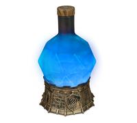 ENHANCE Lámpara de Poción de Maná de Hechicero para Juegos con Brebaje Místico Giratorio - Luz de Ambiente Tipo Botella de Poción Juegos Mesa, Sala Juegos y Decoración Escritorio (Elixir Azul)