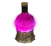 ENHANCE Luz de Poción Mágica para Juegos Mística Giratoria, Botella de Poción Mágica para Juegos de Mesa, Decoración de Escritorio, Suave y Brillante, Elixir Morado