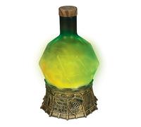 ENHANCE Luz de Poción Mágica para Juegos Mística Giratoria, Botella de Poción Mágica para Juegos de Mesa, Decoración de Escritorio, Suave y Brillante, Elixir Verde