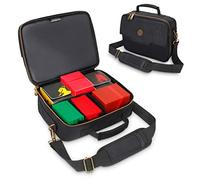 ENHANCE - Bolsa de Viaje para Tarjetas MTG con Compartimentos separadores, Almacenamiento para lápices, Dados y fichas, Compatible con Magic The Gathering, Juegos de Cartas contra la Humanidad y más