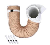 Enhanced Cooling Performance: The portable AC hose insulation sleeve works by insulating the exhaust pathway, so heated air stays contained until it exits outside. This maintains a cooler indoor envir