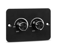 Enhanced DC 12V PWM LED Dimmer Switch for Travel Trailers, Marine, Vans & Trucks - 2 Gang Quality Control