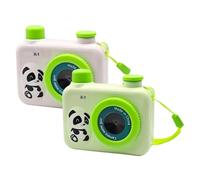 Enhanced Durability Squirt Camera Prank, 2X Cute Panda Simulation Camera with Water Spray, ABS+PC Cool Gag Toys, Photographed Props, Novelty Item for Graduation, 2.95x1.1x2.64in