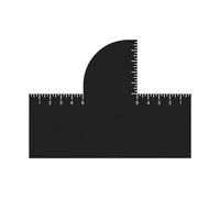 Enhancement Card For Barbers | Shape Up Barber Tool For Hairline | Smooth Shavin Tool With Measurement Indicators For Grooming Multi-scenario Con Una Mejor Suavidad Men Teens Beginners