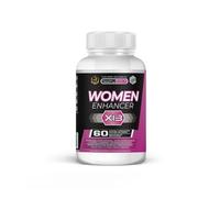Healthy Fusion Enhancer Woman | Estimulante 100% para mujeres | Regulador menstrual |Incrementa la energía y el rendimiento físico y muscular | Maca, Tribulus, Ginseng, Ginkgo 60 Cápsulas