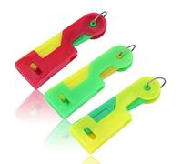 Enhebrador automático de agujas, 3 piezas, dispositivo de enhebrado de agujas, enhebrador de agujas de coser para bricolaje herramienta de enhebrado y máquina de coser, cable rápido