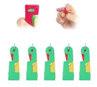 Enhebrador automático de agujas, enhebradores de agujas para coser a mano, enhebrador de agujas para máquina de coser de plástico, enhebrador de agujas rápido para coser a mano y bricolaje (5pcs)