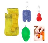 Enhebrador Automático de Agujas para Máquinas de Coser y Costura a Mano - Herramienta Multifuncional para Facilitar el Enhebrado, Enhebrador Simple Pulgar, Ideal para Artesanía y Uso Doméstico